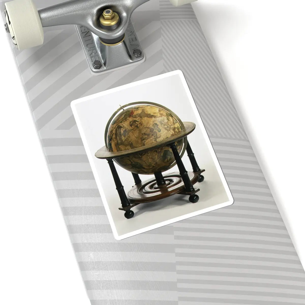 SKU:TSS-STICK-CHRL-6X6-5 Sizes:6" × 6" Types:White