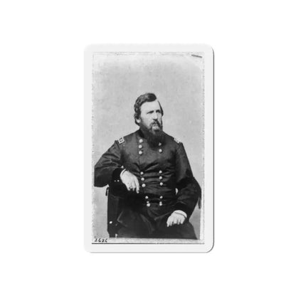 Charles R. Woods, Three-Quarter Length Portrait, Seated, Facing Right (U.S. Civil War) Refrigerator Magnet 5 Inch Die-Cut - The Sticker Space