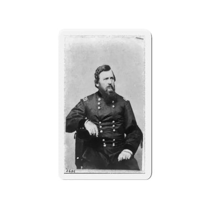Charles R. Woods, Three-Quarter Length Portrait, Seated, Facing Right (U.S. Civil War) Refrigerator Magnet - The Sticker Space