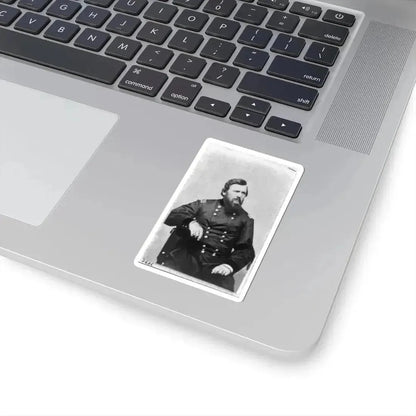 Charles R. Woods, Three-Quarter Length Portrait, Seated, Facing Right (U.S. Civil War) STICKER Vinyl Kiss-Cut Decal - The Sticker Space