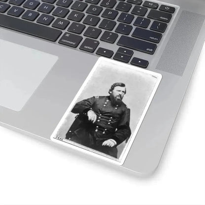 Charles R. Woods, Three-Quarter Length Portrait, Seated, Facing Right (U.S. Civil War) STICKER Vinyl Kiss-Cut Decal - The Sticker Space