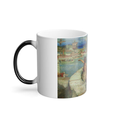 Charles William Wyllie (1853-1923) Home with Glory - Color Changing Mug 11oz-11oz-The Sticker Space