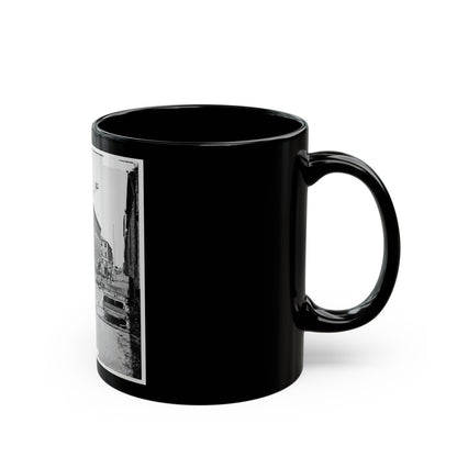 Charleston, S.C. Archibald Mcleish's Vulcan Iron Works And Other Houses On Cumberland Street (U.S. Civil War) Black Coffee Mug