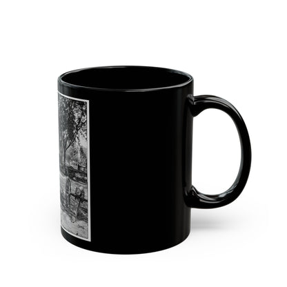 Charleston, S.C. Blakely Guns And Ammunition In The Arsenal Yard (U.S. Civil War) Black Coffee Mug-The Sticker Space