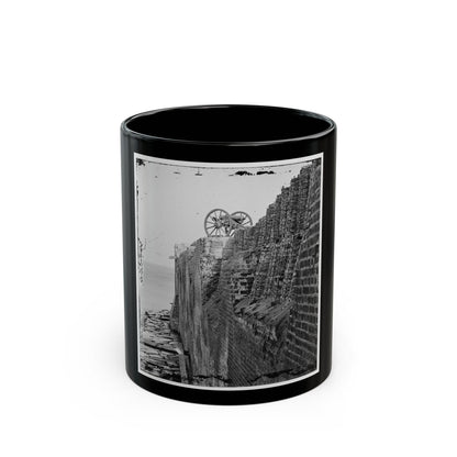 Charleston, S.C. Breach Patched With Gabions On The North Wall Of Fort Sumter (U.S. Civil War) Black Coffee Mug