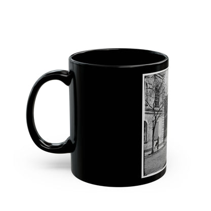 Charleston, S.C. City Hall (80 Broad Street) (U.S. Civil War) Black Coffee Mug