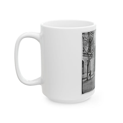 Charleston, S.C. City Hall (80 Broad Street) (U.S. Civil War) White Coffee Mug