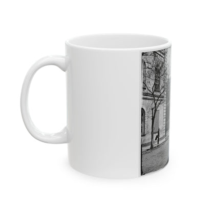 Charleston, S.C. City Hall (80 Broad Street) (U.S. Civil War) White Coffee Mug