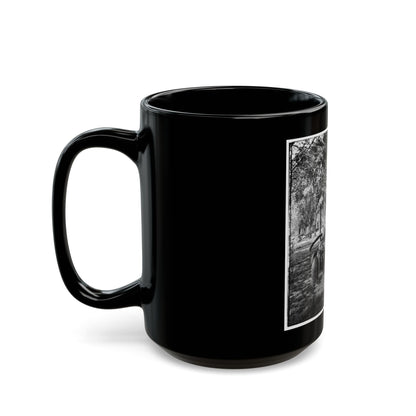 Charleston, S.C. Confederate Torpedoes, Shot, And Shell In The Arsenal Yard (U.S. Civil War) Black Coffee Mug