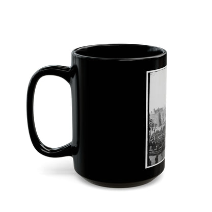 Charleston, S.C. Crowd Inside Fort Sumter; Another View (U.S. Civil War) Black Coffee Mug