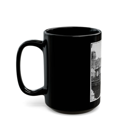 Charleston, S.C. Graveyard Of The Ruined Circular Church (U.S. Civil War) Black Coffee Mug