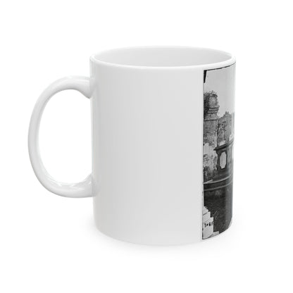 Charleston, S.C. Graveyard Of The Ruined Circular Church (U.S. Civil War) White Coffee Mug