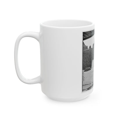 Charleston, S.C. Interior View Of Castle Pinckney (U.S. Civil War) White Coffee Mug