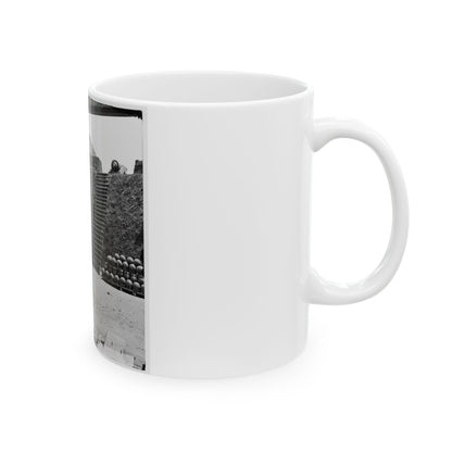 Charleston, S.C. Interior View Of Castle Pinckney (U.S. Civil War) White Coffee Mug