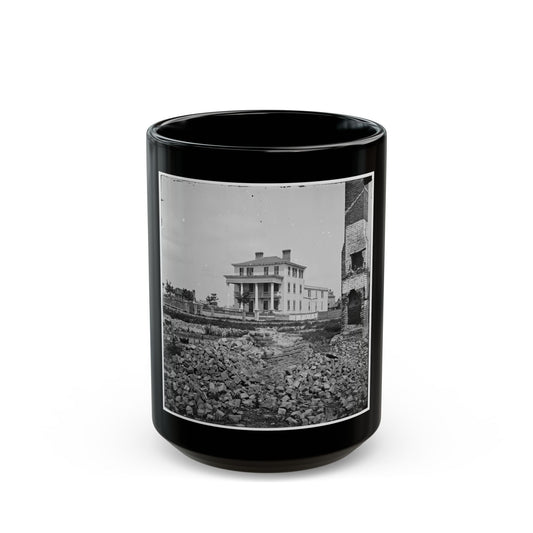 Charleston, S.C. O'connor House (180 Broad Street), In Which Union Officers Were Confined Under Fire (U.S. Civil War) Black Coffee Mug