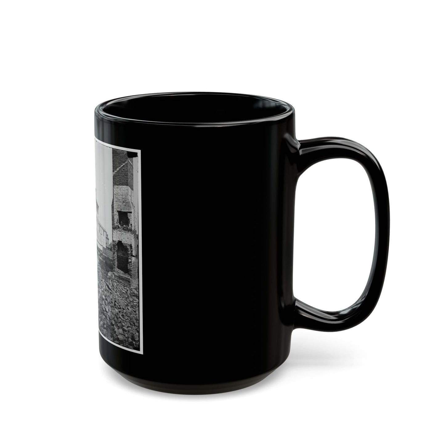 Charleston, S.C. O'connor House (180 Broad Street), In Which Union Officers Were Confined Under Fire (U.S. Civil War) Black Coffee Mug