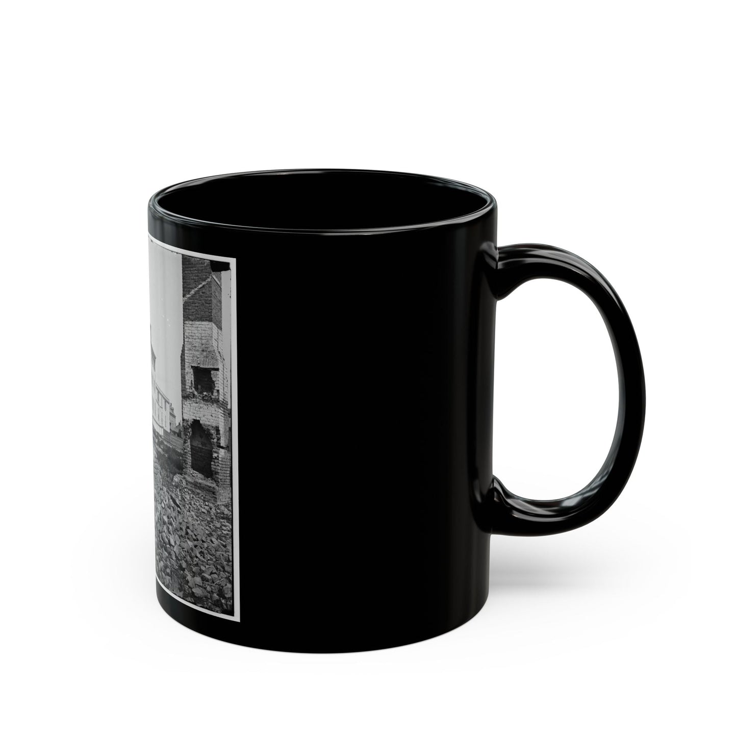 Charleston, S.C. O'connor House (180 Broad Street), In Which Union Officers Were Confined Under Fire (U.S. Civil War) Black Coffee Mug