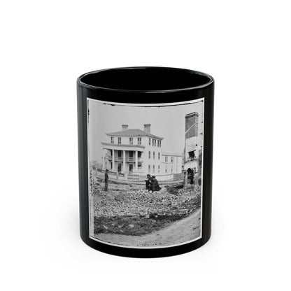 Charleston, S.C. O'connor House; Another View (U.S. Civil War) Black Coffee Mug