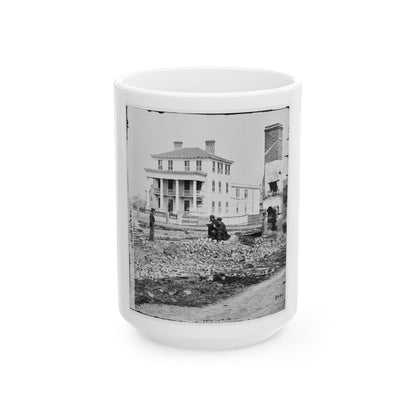 Charleston, S.C. O'connor House; Another View (U.S. Civil War) White Coffee Mug