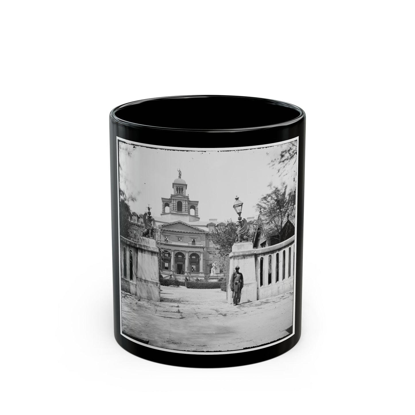 Charleston, S.C. Orphan Asylum (160 Calhoun Street) (U.S. Civil War) Black Coffee Mug