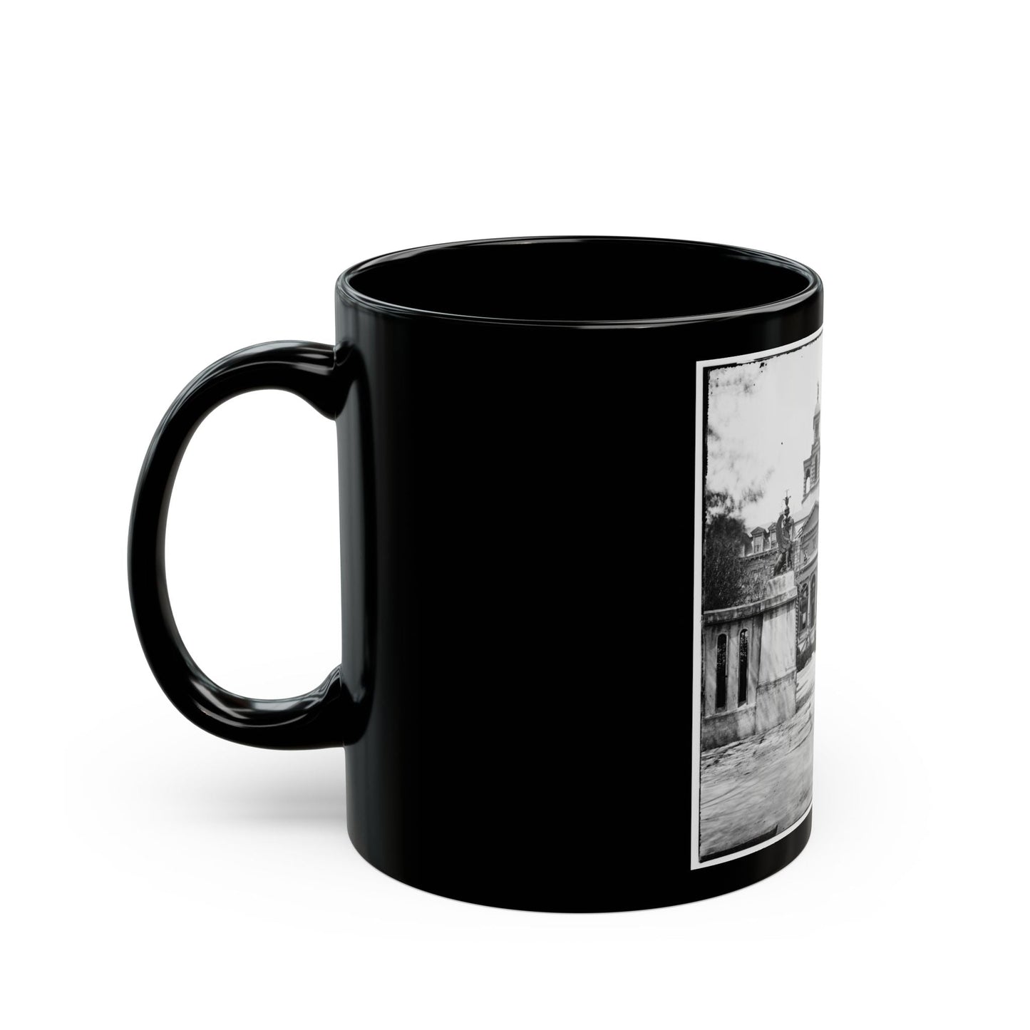 Charleston, S.C. Orphan Asylum (160 Calhoun Street) (U.S. Civil War) Black Coffee Mug