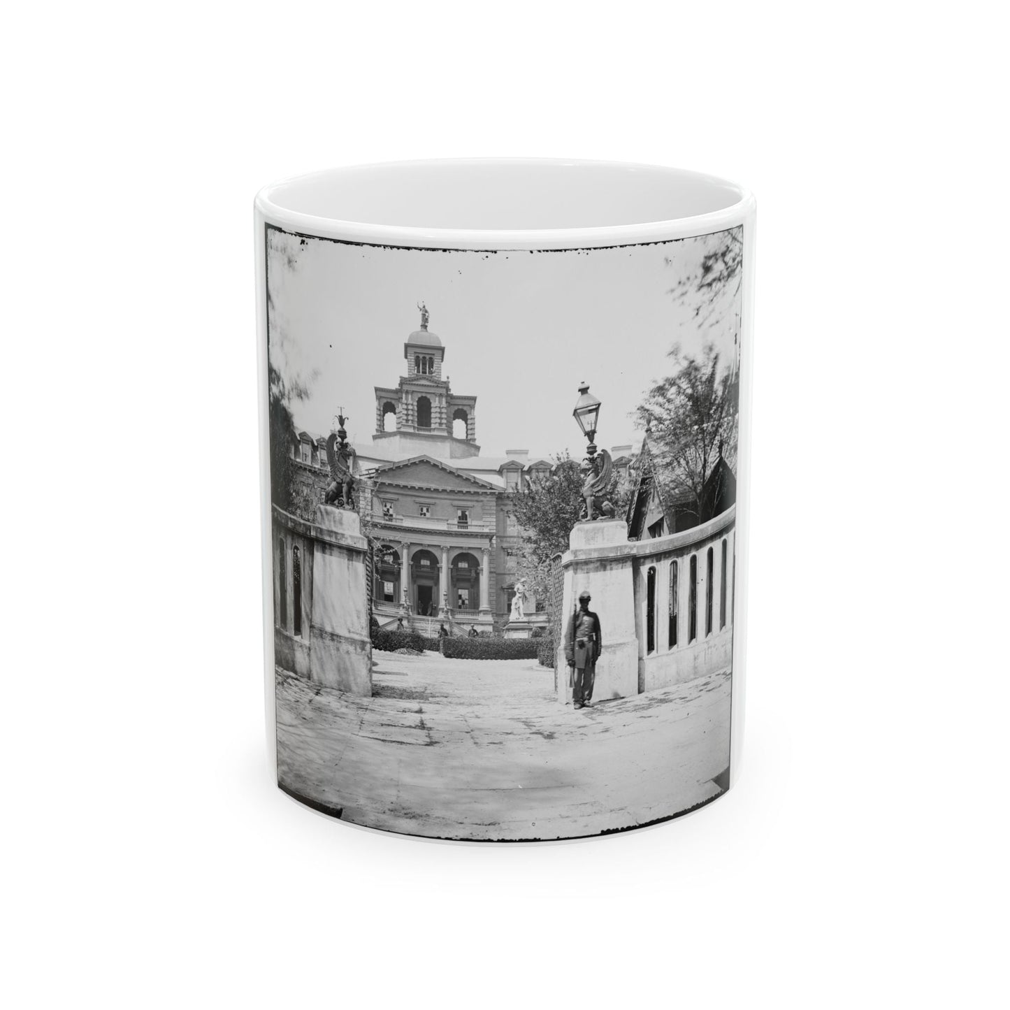 Charleston, S.C. Orphan Asylum (160 Calhoun Street) (U.S. Civil War) White Coffee Mug