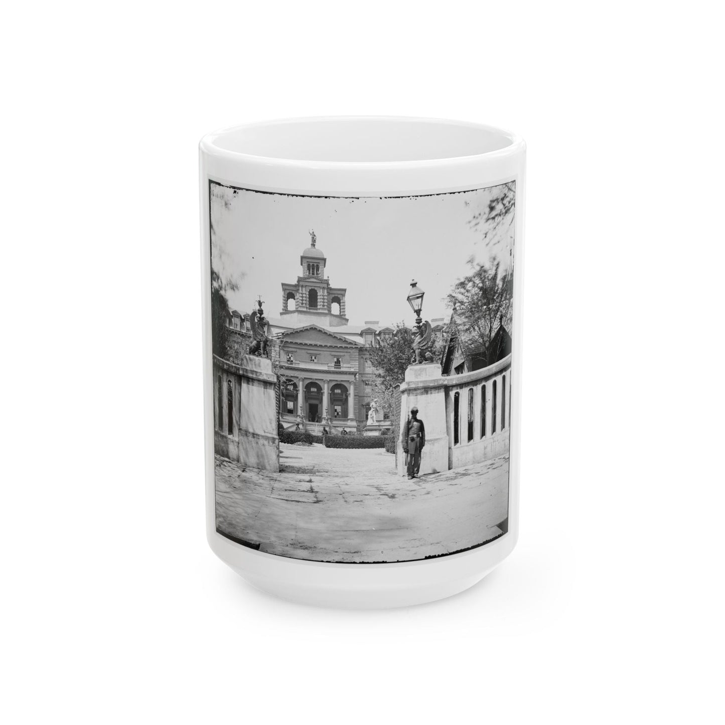 Charleston, S.C. Orphan Asylum (160 Calhoun Street) (U.S. Civil War) White Coffee Mug