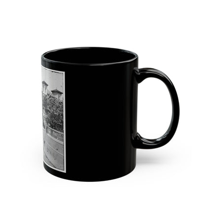 Charleston, S.C. Roper's Hospital; A Closer View (U.S. Civil War) Black Coffee Mug