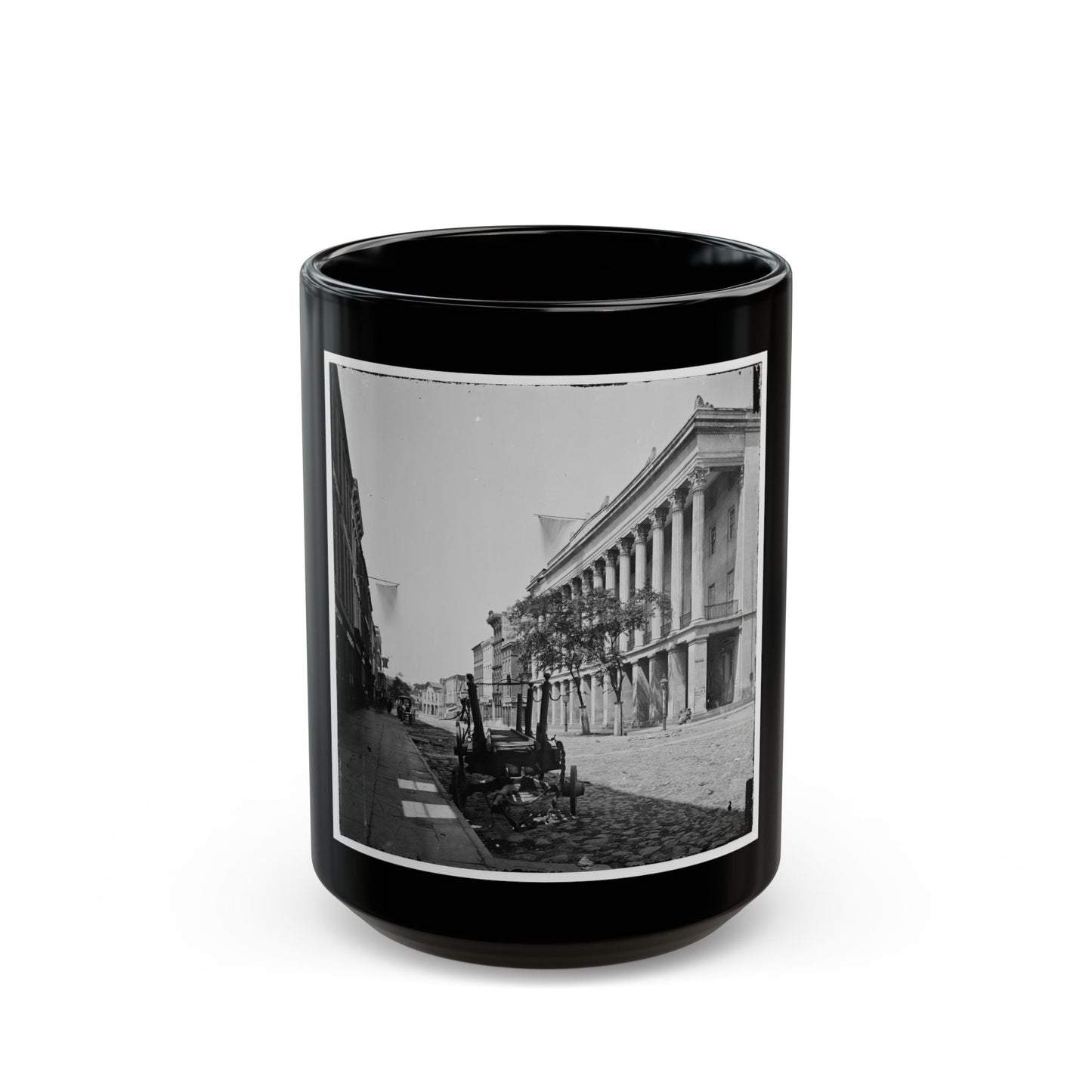 Charleston, S.C. The Charleston Hotel (200 Meeting Street) (U.S. Civil War) Black Coffee Mug