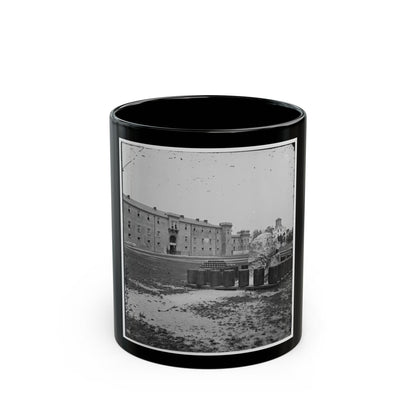 Charleston, S.C. The Citadel Seen Across Marion Square (U.S. Civil War) Black Coffee Mug