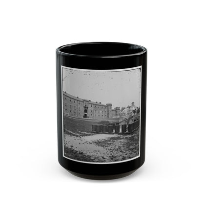 Charleston, S.C. The Citadel Seen Across Marion Square (U.S. Civil War) Black Coffee Mug