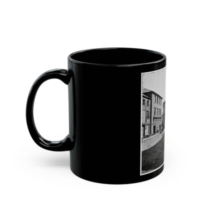 Charleston, S.C. The Post Office (Old Exchange And Custom House, 122 East Bay) (U.S. Civil War) Black Coffee Mug