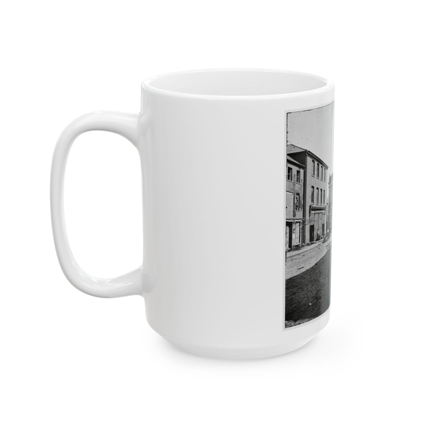 Charleston, S.C. The Post Office (Old Exchange And Custom House, 122 East Bay) (U.S. Civil War) White Coffee Mug