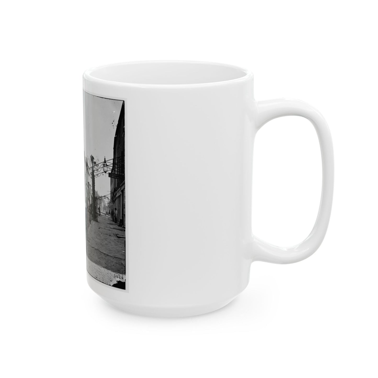 Charleston, S.C. The Post Office (Old Exchange And Custom House, 122 East Bay) (U.S. Civil War) White Coffee Mug