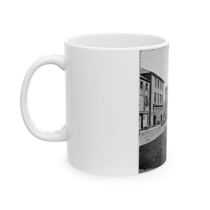 Charleston, S.C. The Post Office (Old Exchange And Custom House, 122 East Bay) (U.S. Civil War) White Coffee Mug