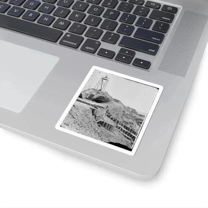 Charleston, S.C. Beacon on Parapet of Fort Sumter (U.S. Civil War) STICKER Vinyl Kiss-Cut Decal - The Sticker Space