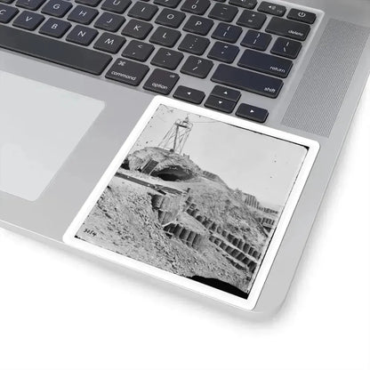 Charleston, S.C. Beacon on Parapet of Fort Sumter (U.S. Civil War) STICKER Vinyl Kiss-Cut Decal - The Sticker Space