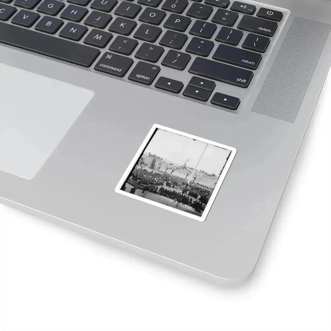 Charleston, S.C. Crowd Inside Fort Sumter; Another View (U.S. Civil War) STICKER Vinyl Kiss-Cut Decal - The Sticker Space