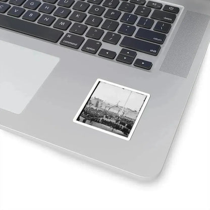 Charleston, S.C. Crowd Inside Fort Sumter; Another View (U.S. Civil War) STICKER Vinyl Kiss-Cut Decal - The Sticker Space