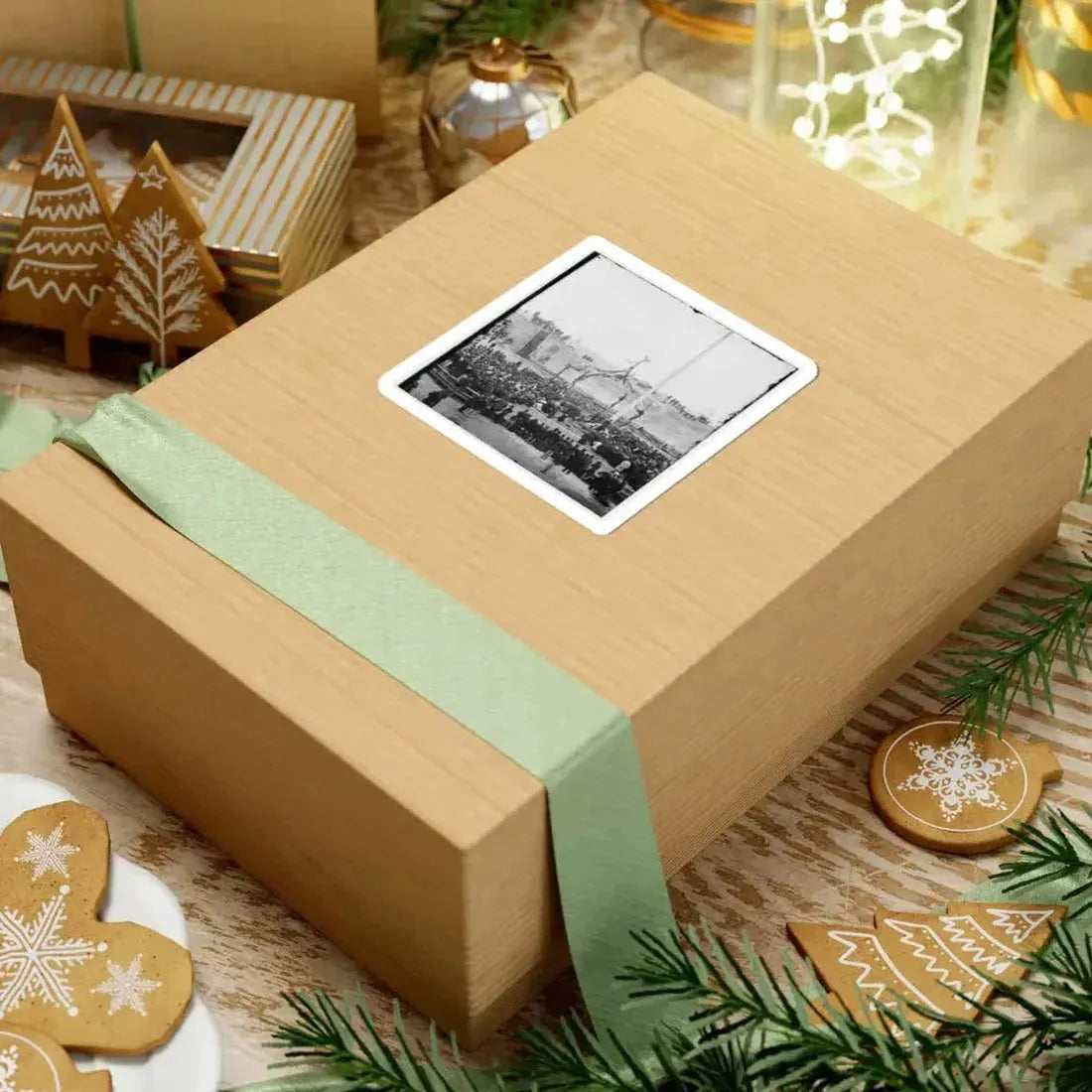 Charleston, S.C. Crowd Inside Fort Sumter; Another View (U.S. Civil War) STICKER Vinyl Kiss-Cut Decal - The Sticker Space