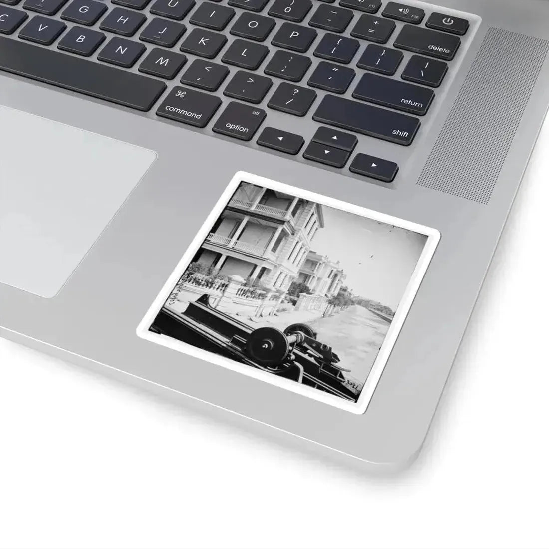 Charleston, S.C. East Battery; Dismantled Blakely Gun in Foreground (U.S. Civil War) STICKER Vinyl Kiss-Cut Decal - The Sticker Space