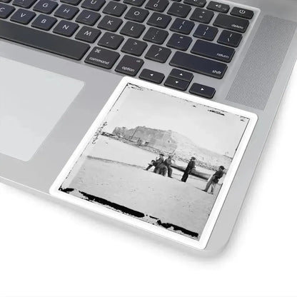 Charleston, S.C. Fort Sumter, From the Sand-Bar (U.S. Civil War) STICKER Vinyl Kiss-Cut Decal - The Sticker Space