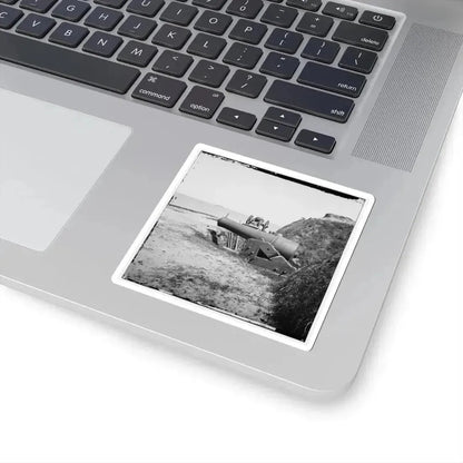 Charleston, S.C. Guns of Fort Johnson; Fort Sumter in Distance (U.S. Civil War) STICKER Vinyl Kiss-Cut Decal - The Sticker Space