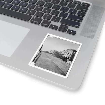 Charleston, S.C. Houses on the Battery; the Nearest Is Burned Out (U.S. Civil War) STICKER Vinyl Kiss-Cut Decal - The Sticker Space