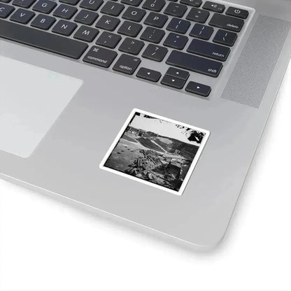 Charleston, S.C. Interior of Fort Sumter, With Gabion Reinforcements (U.S. Civil War) STICKER Vinyl Kiss-Cut Decal - The Sticker Space