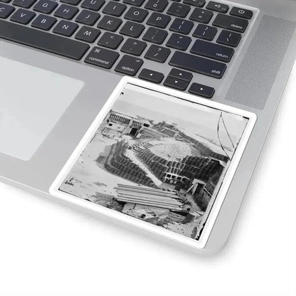 Charleston, S.C. Interior of Fort Sumter With Gabions; Another View (U.S. Civil War) STICKER Vinyl Kiss-Cut Decal - The Sticker Space