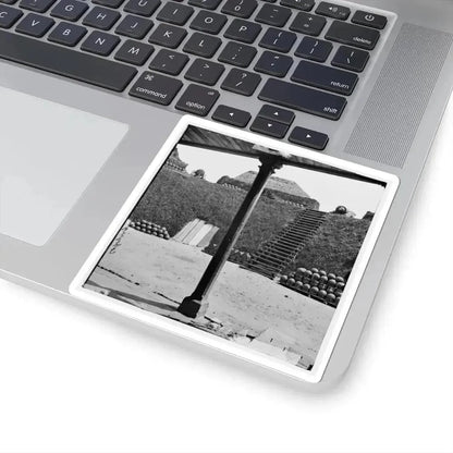 Charleston, S.C. Interior View of Castle Pinckney (U.S. Civil War) STICKER Vinyl Kiss-Cut Decal - The Sticker Space