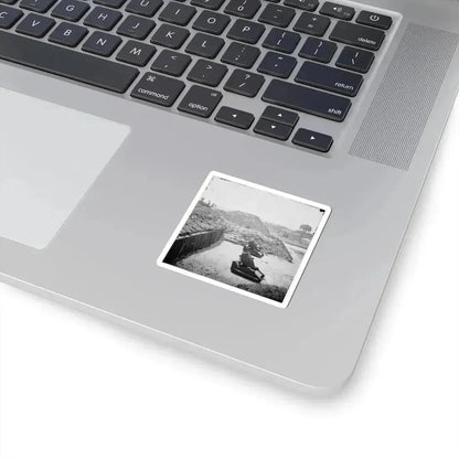 Charleston, S.C. Mortars Inside Fort Moultrie (U.S. Civil War) STICKER Vinyl Kiss-Cut Decal - The Sticker Space