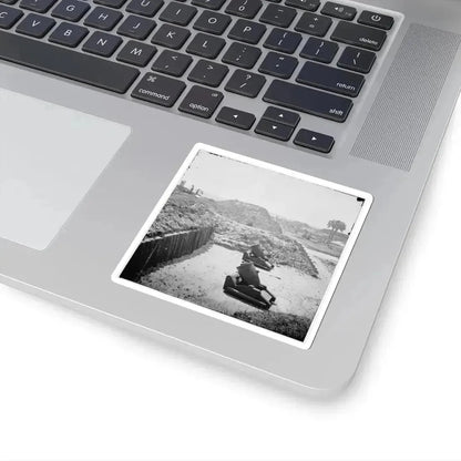 Charleston, S.C. Mortars Inside Fort Moultrie (U.S. Civil War) STICKER Vinyl Kiss-Cut Decal - The Sticker Space