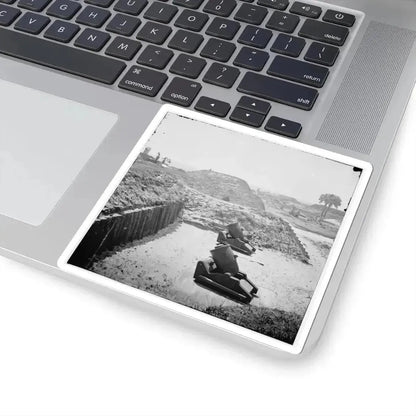 Charleston, S.C. Mortars Inside Fort Moultrie (U.S. Civil War) STICKER Vinyl Kiss-Cut Decal - The Sticker Space